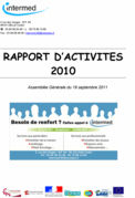 Rapport d'activit d'Intermed (2010)